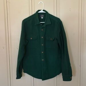 J. Crew | Forest Greet Heavy Chamois Workshirt | M